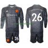 Maillot de Gardien à Manches Longues Manchester United Dean Henderson 26 Extérieur 2021-22 Pour Enfant